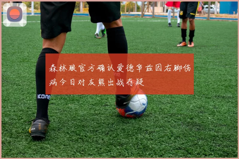 森林狼官方确认爱德华兹因右脚伤病今日对灰熊出战存疑